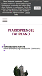 Mobile Screenshot of pfarrsprengel-fahrland.de